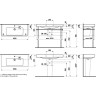Раковина накладная LAUFEN PRO S 105x46 8.1396.6.000.104.1